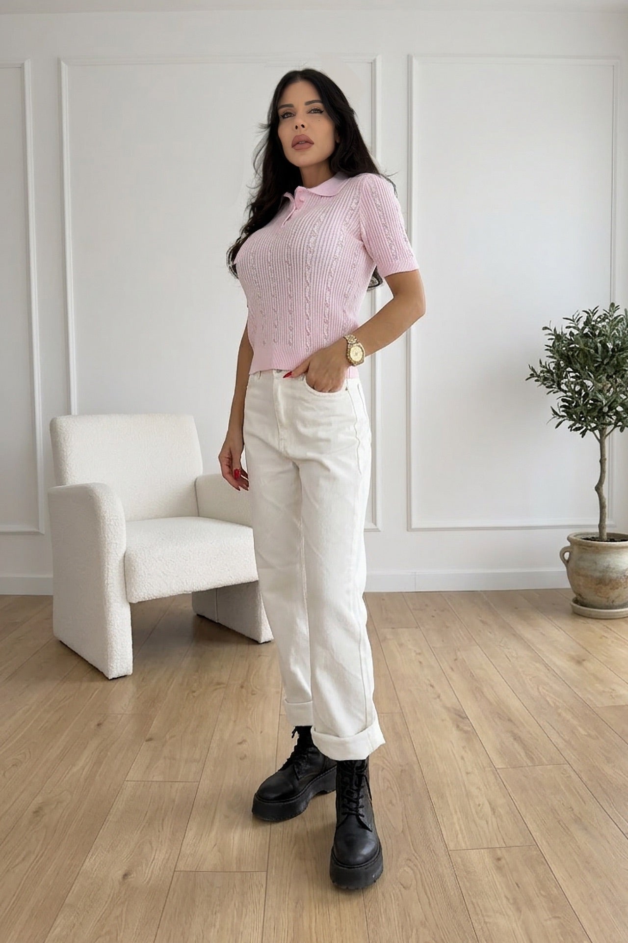 Блуза Au jour in pink