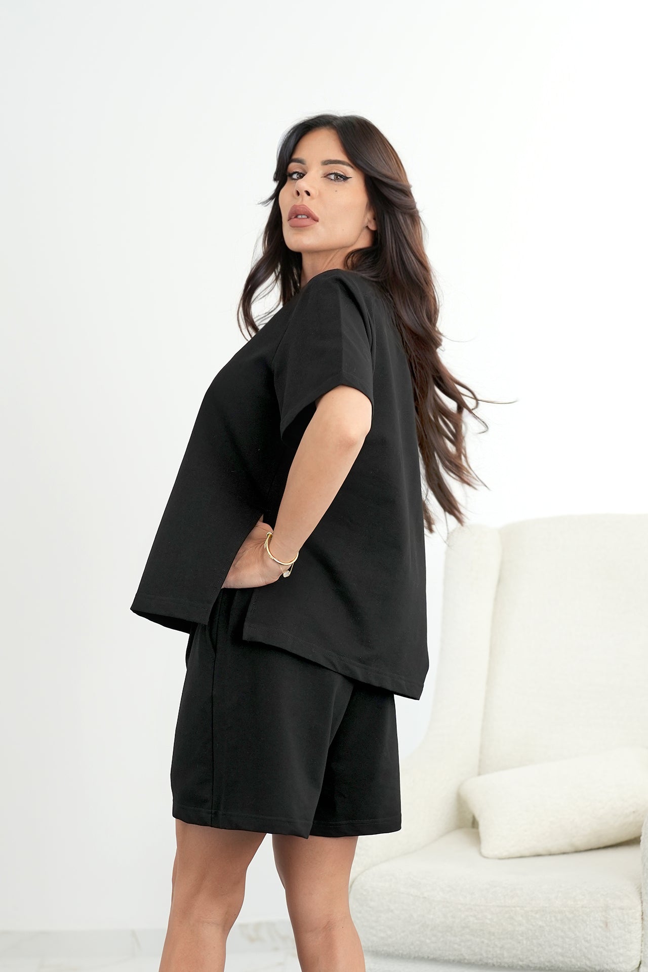 Сет Febe in black