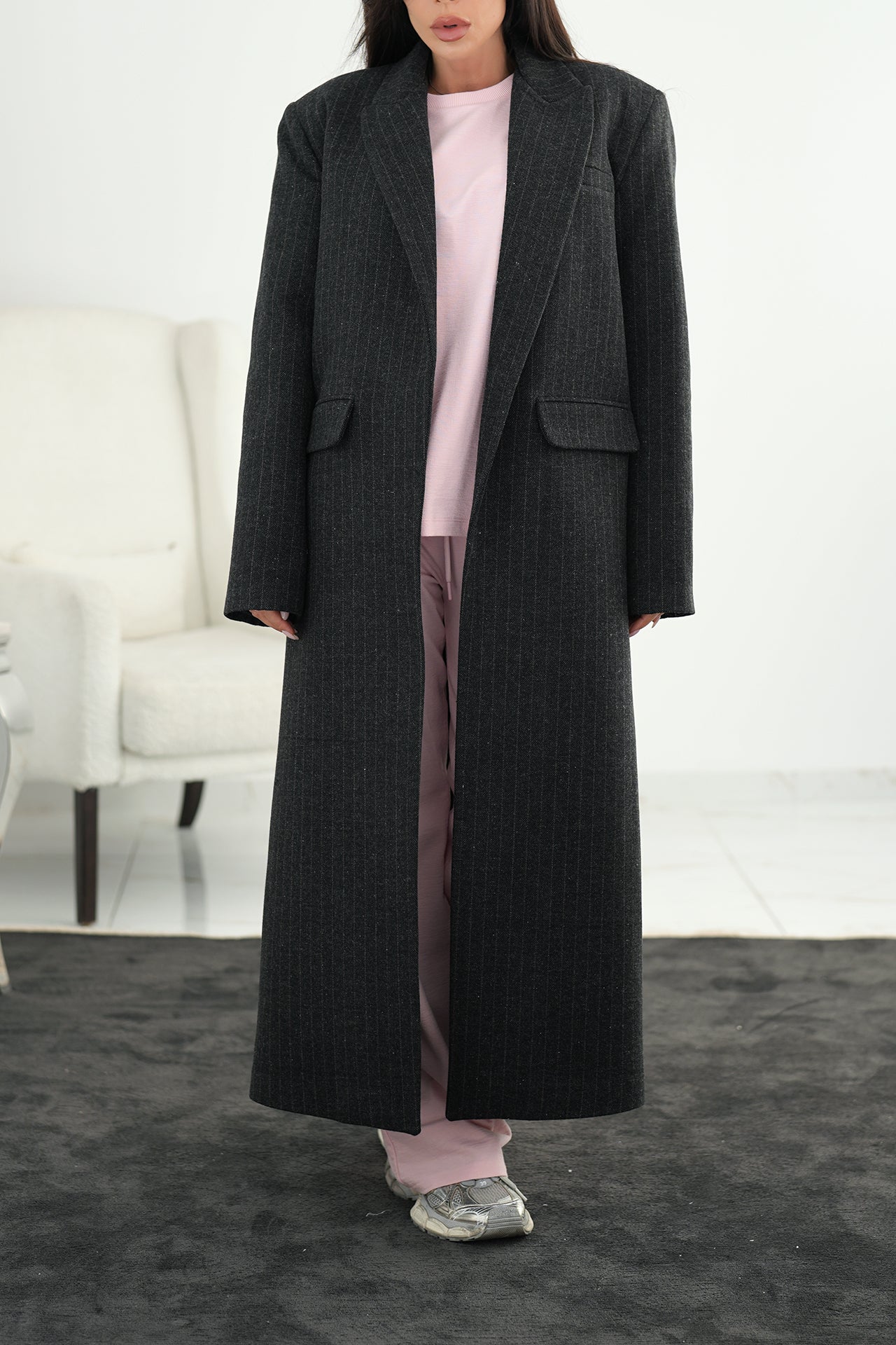 Vaast stripes limited edition coat