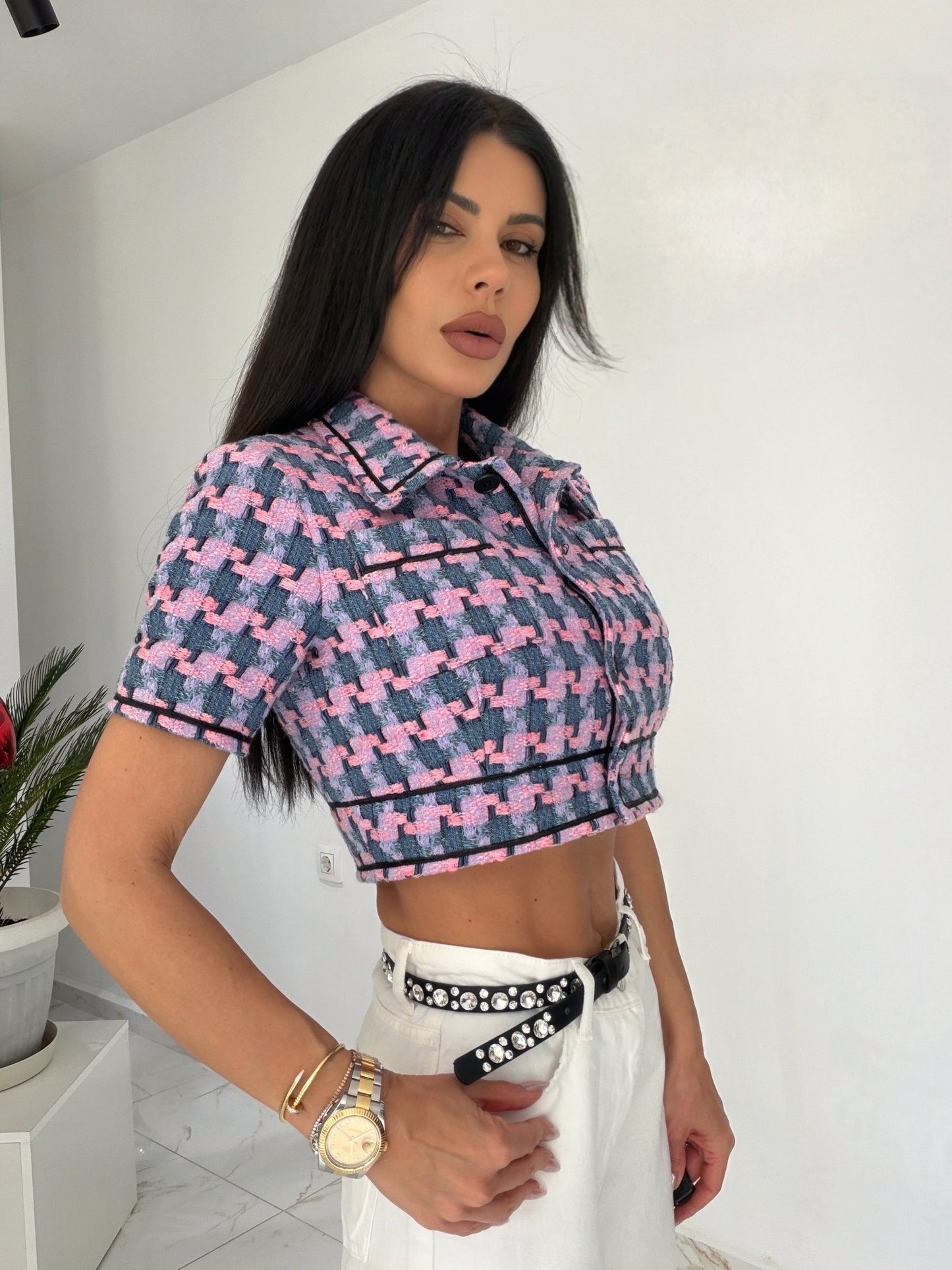 Кроп жакет Paris