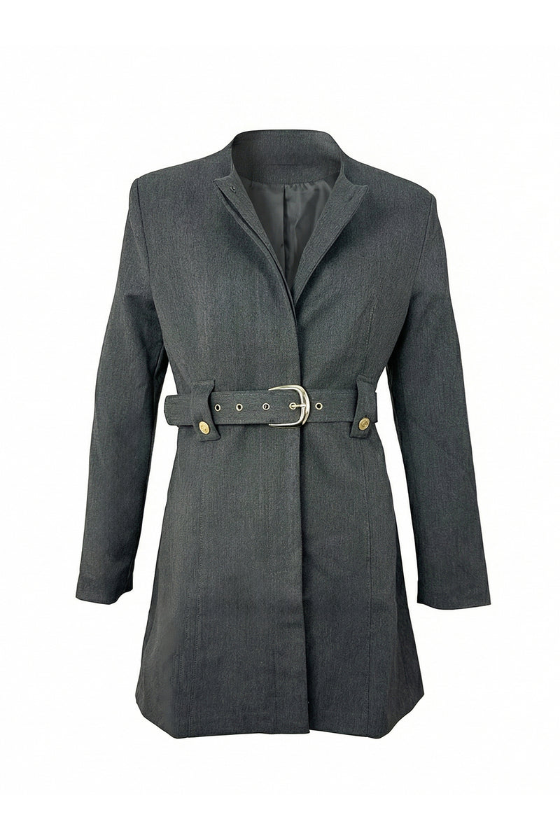 Тренч рокля Jane in grey