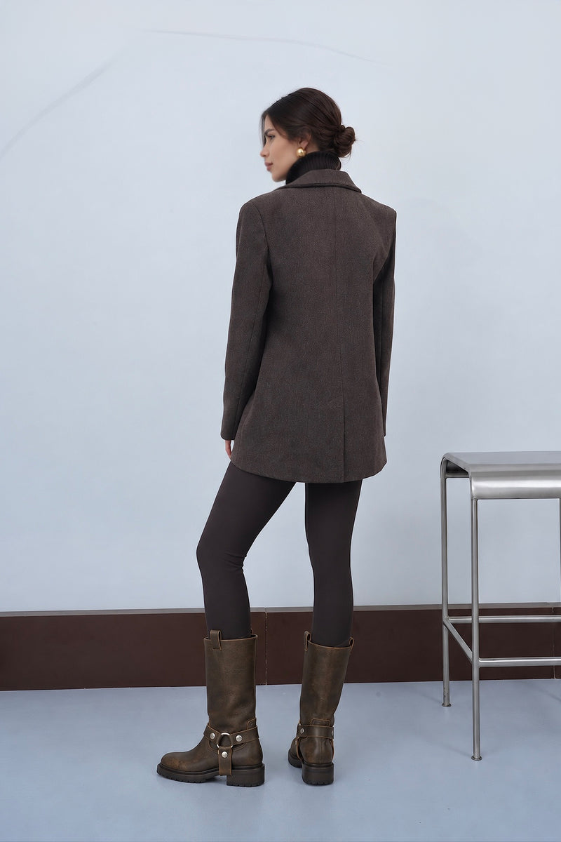 Coat Legacy in Brown
