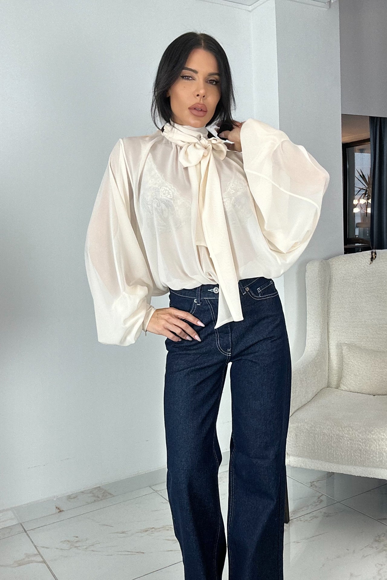 Блуза Amélie Crème