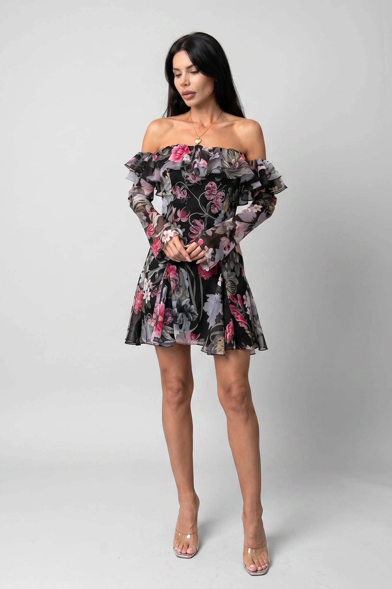 Рокля Gardenia in black