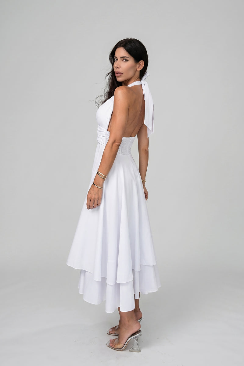 Рокля Queen in white
