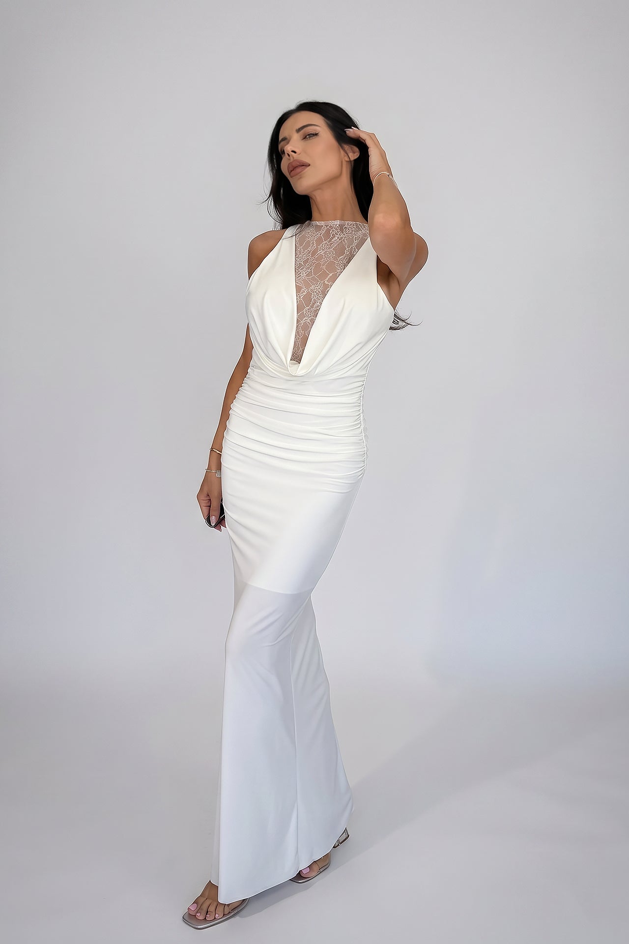Рокля Nymph in white