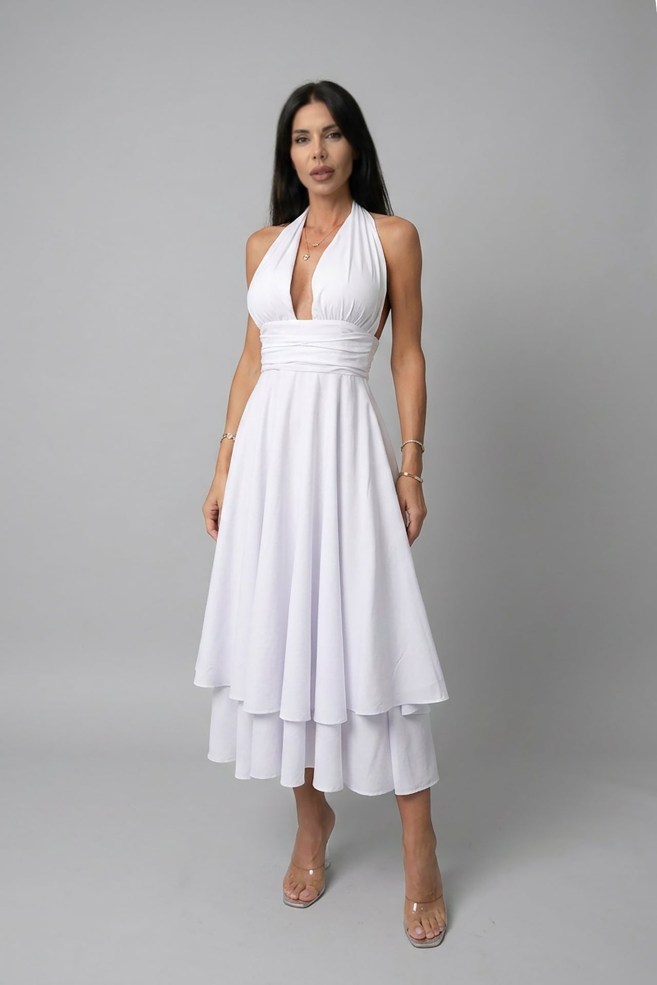 Рокля Queen in white
