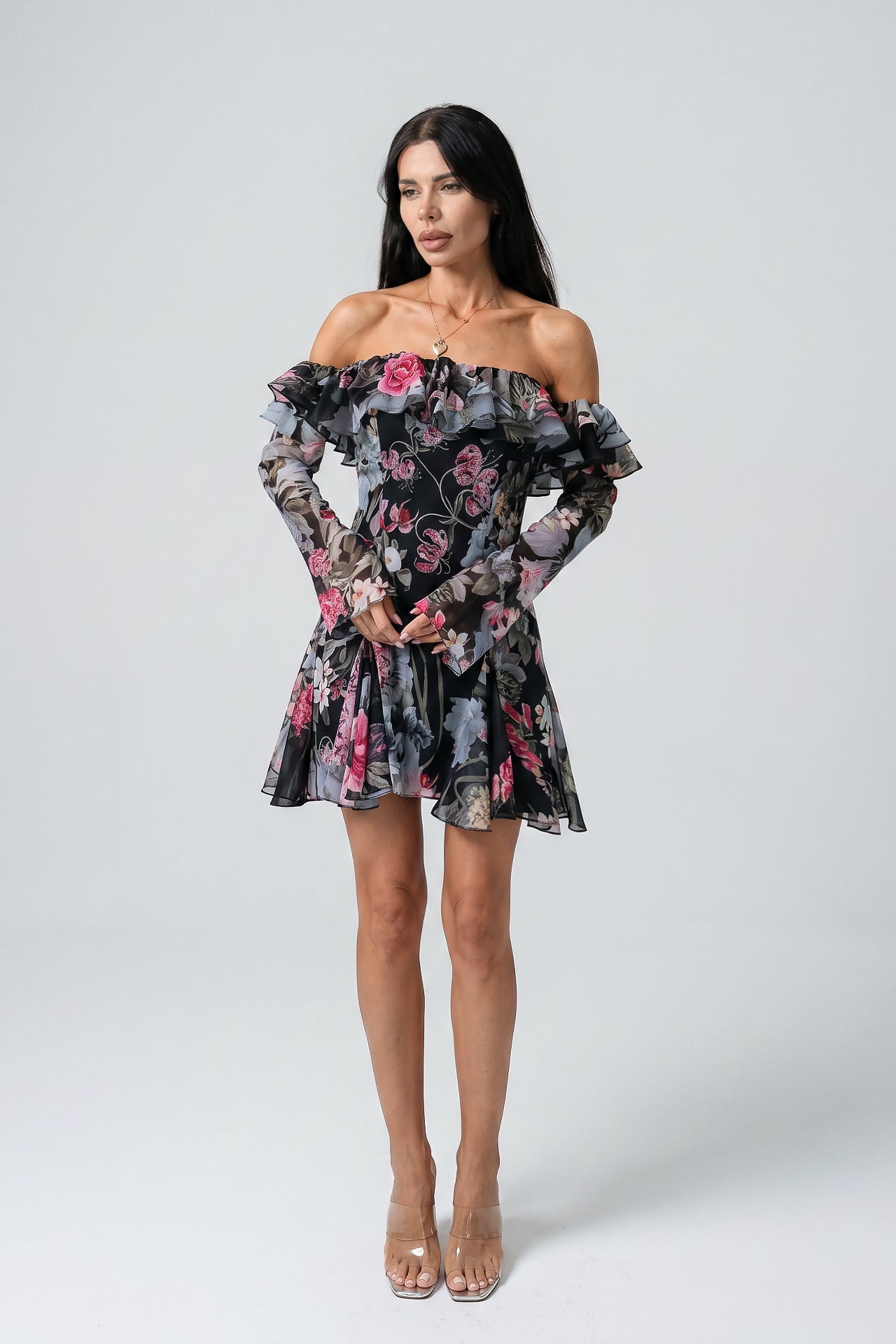 Рокля Gardenia in black