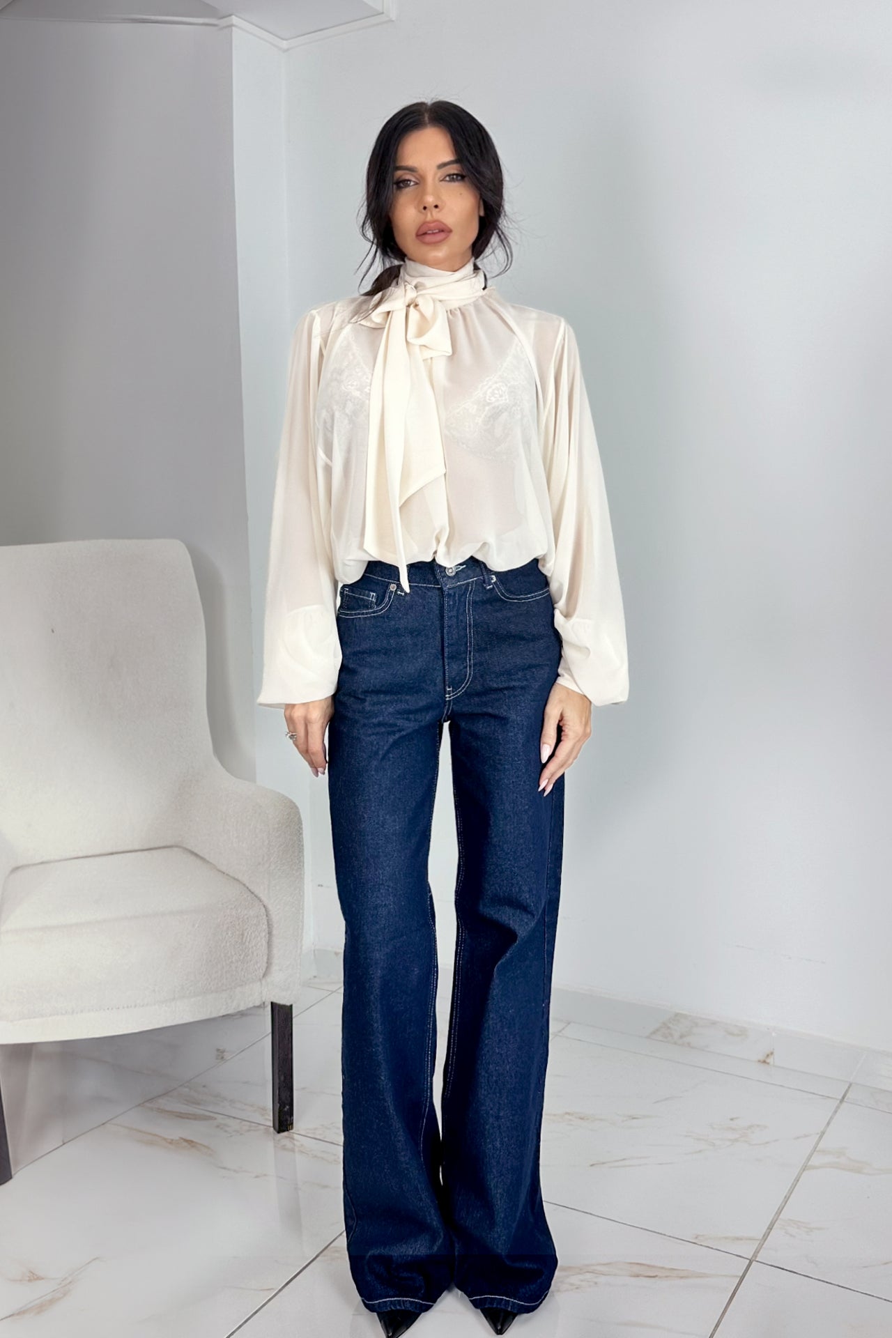 Блуза Amélie Crème