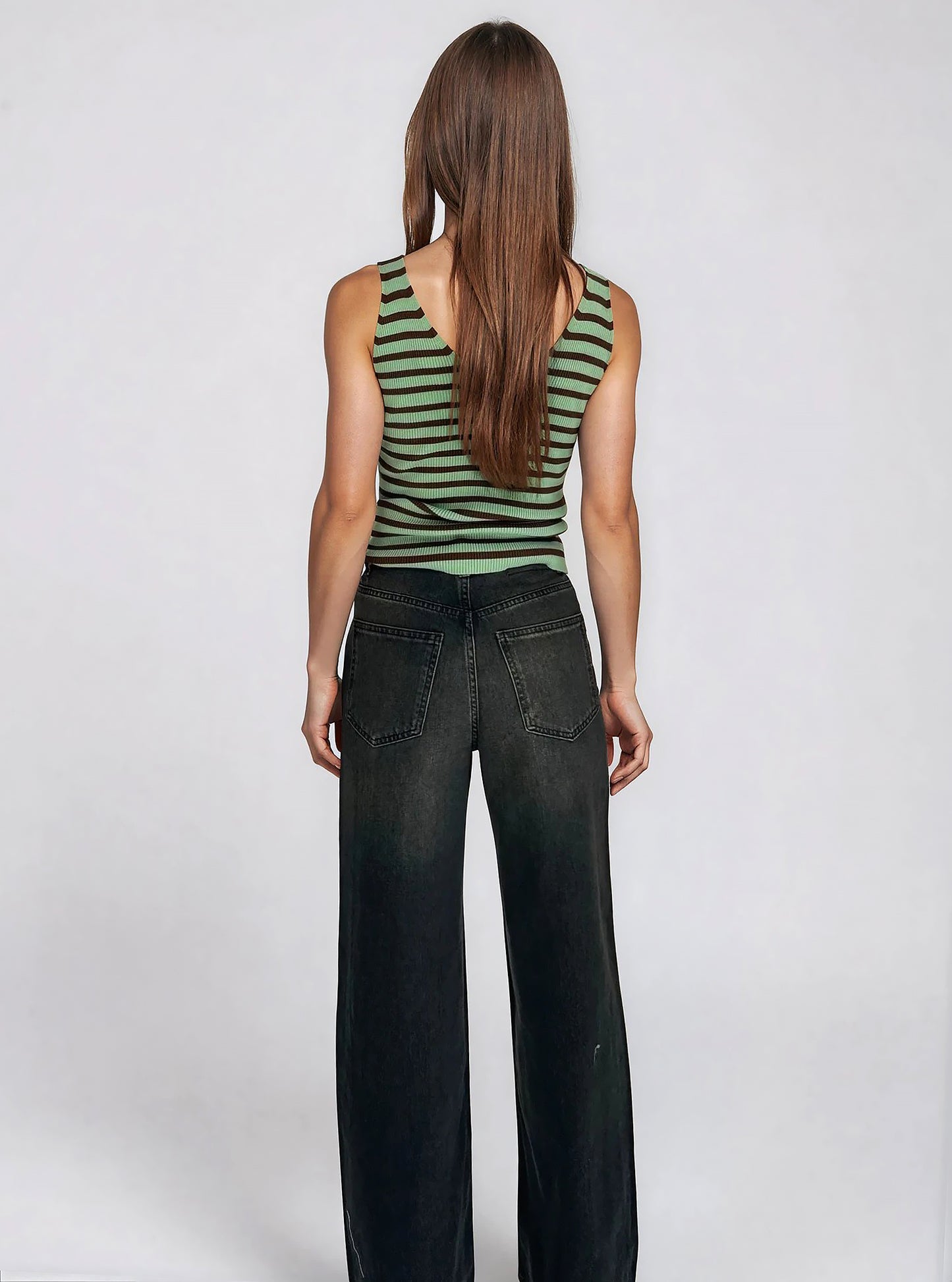 Топ Agnes in green