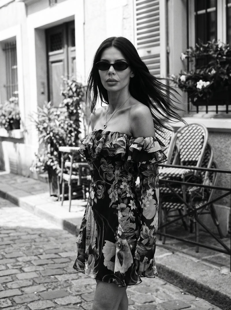 Рокля Gardenia in black