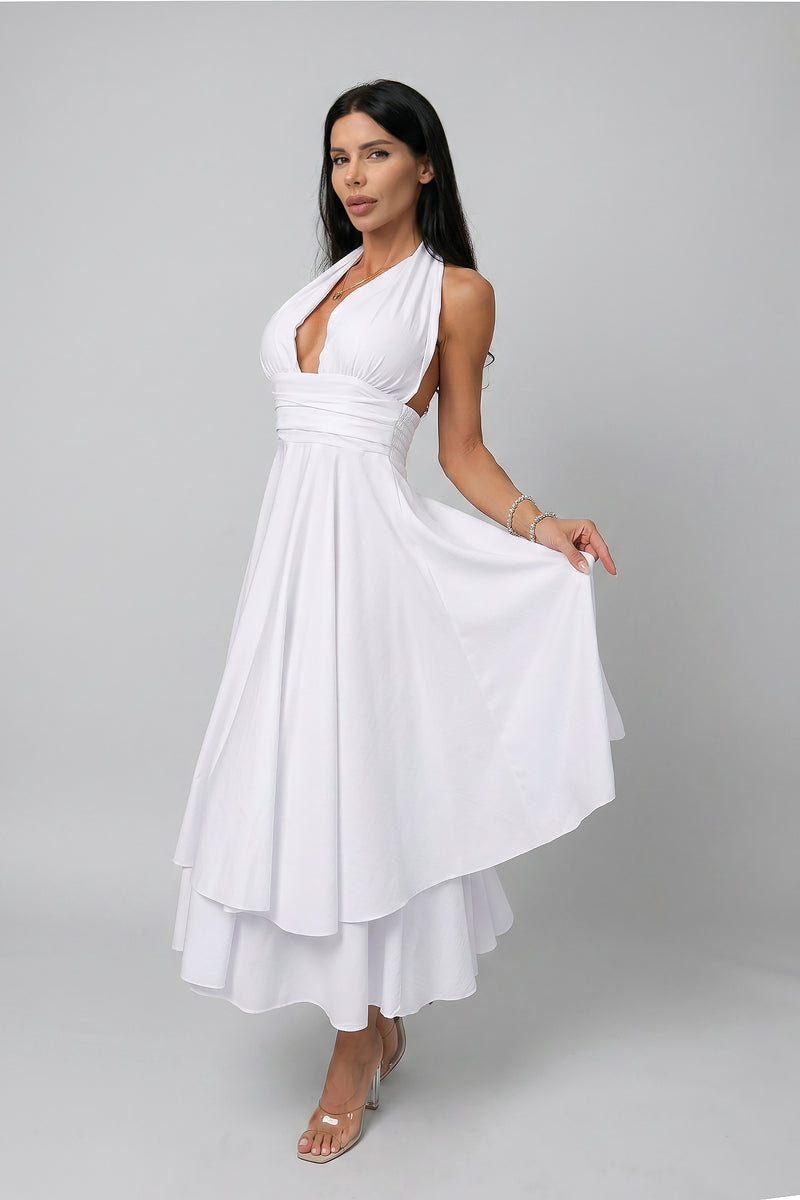 Рокля Queen in white