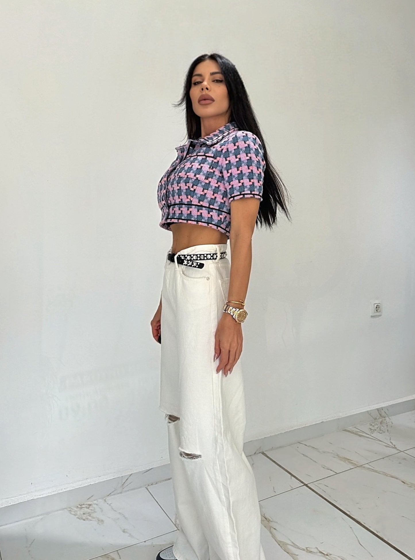 Кроп жакет Paris