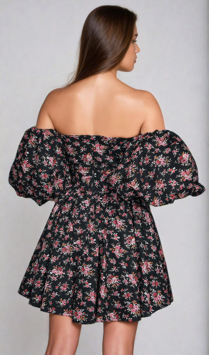 Рокля "Black Garden" - REPLICA