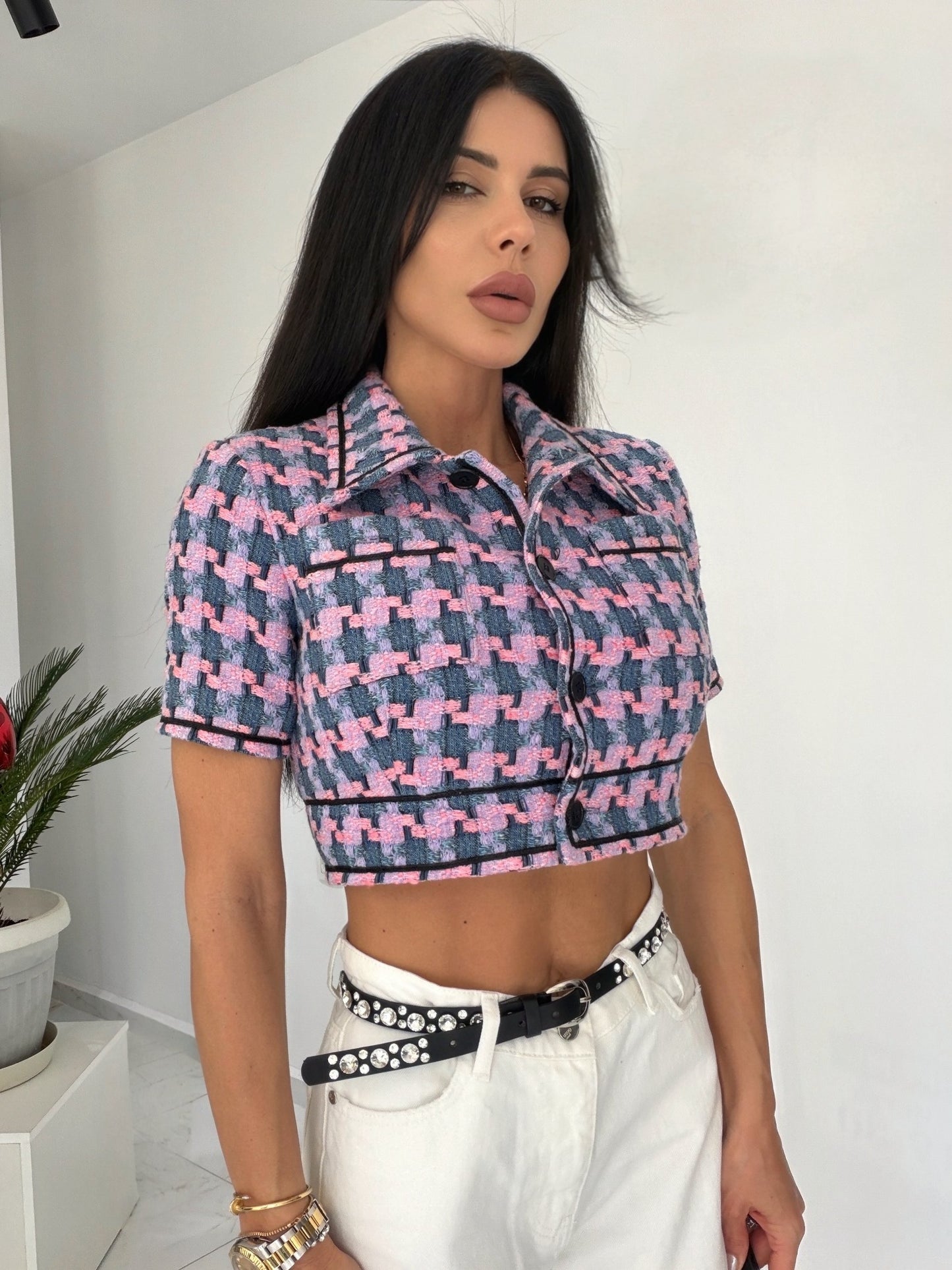 Кроп жакет Paris