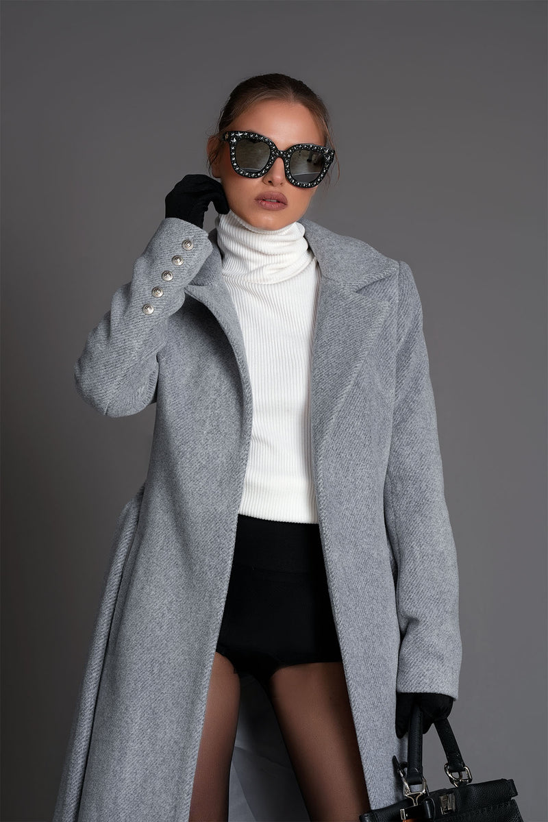 Палто "Balm Military" in grey - REPLICA