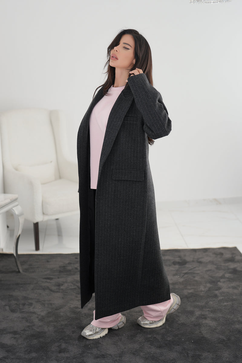 Vaast stripes limited edition coat