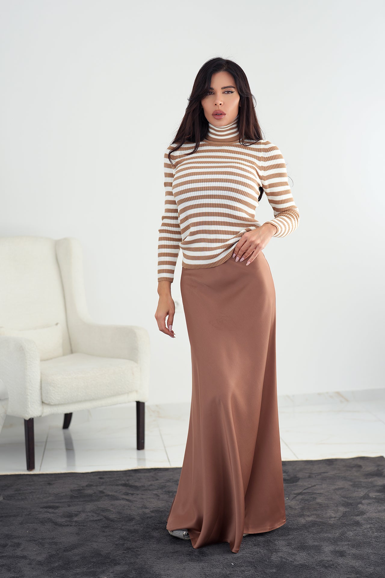 Пола Bria maxi in caramel