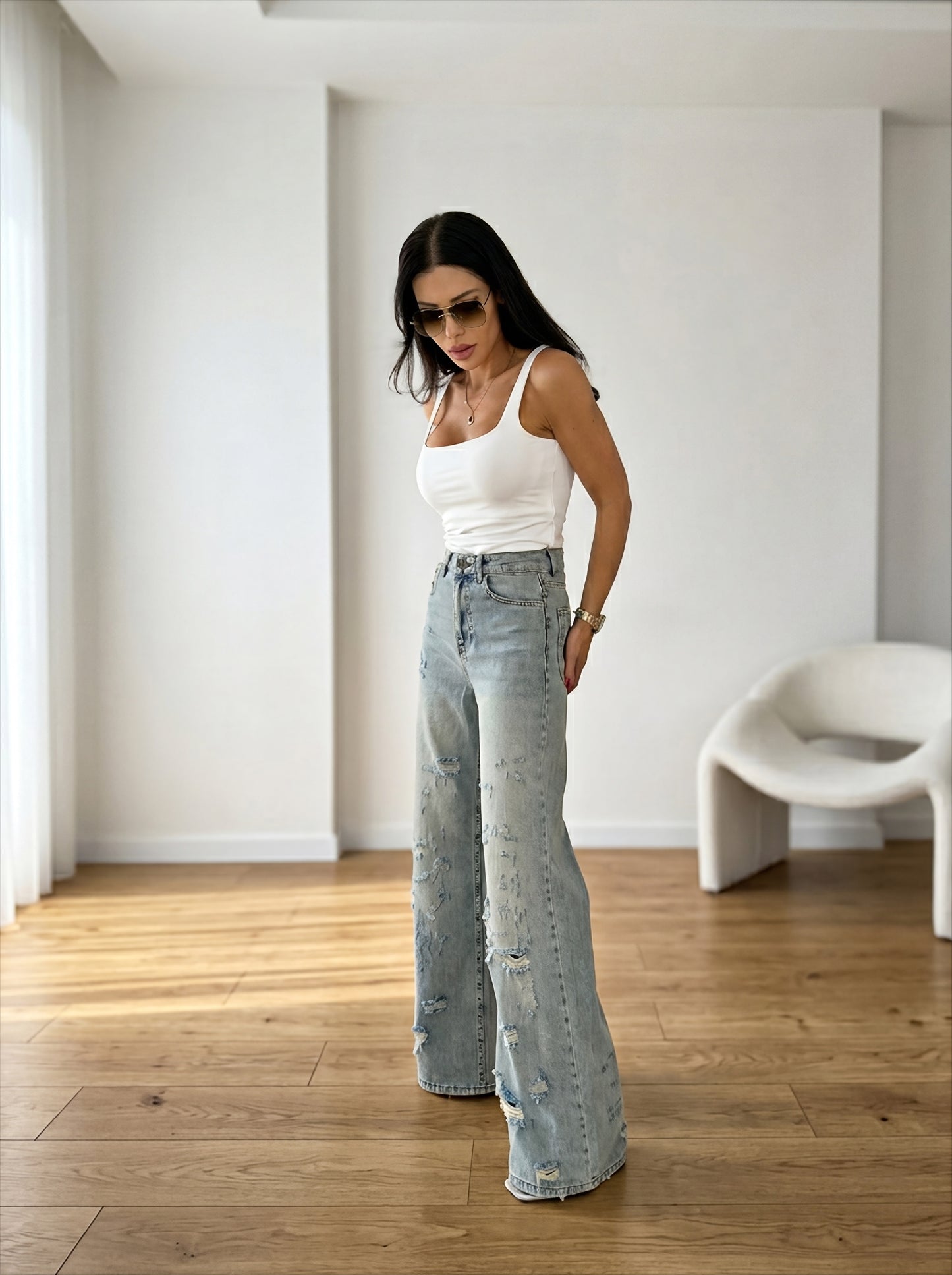 Боди Antea in white