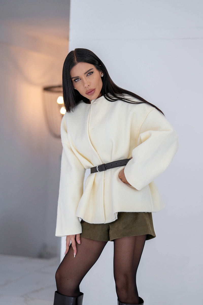 Sofia Olive Shorts