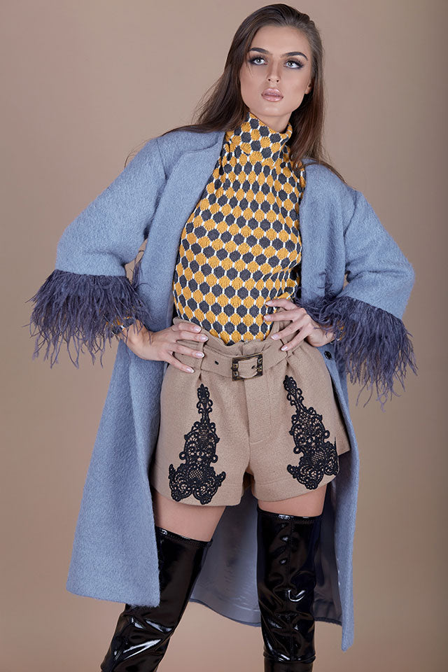 Къси панталони Ermano Beige - REPLICA