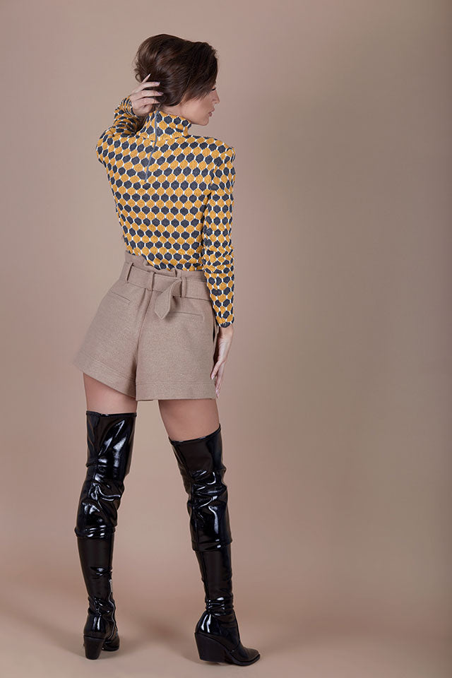 Къси панталони Ermano Beige - REPLICA