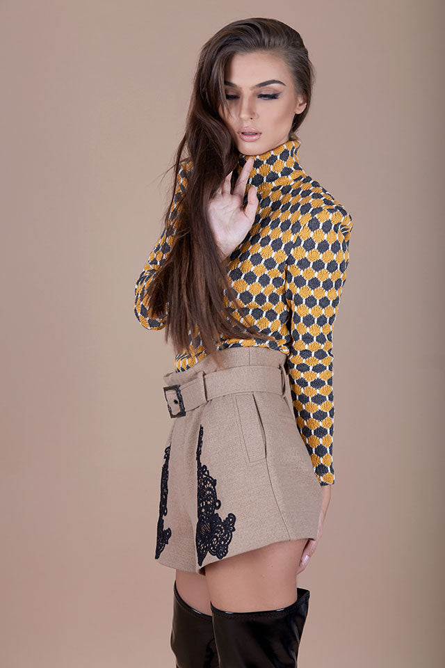 Къси панталони Ermano Beige - REPLICA