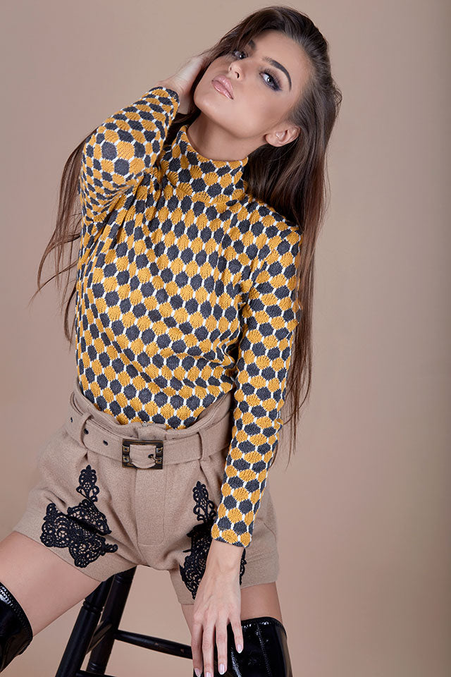 Къси панталони Ermano Beige - REPLICA