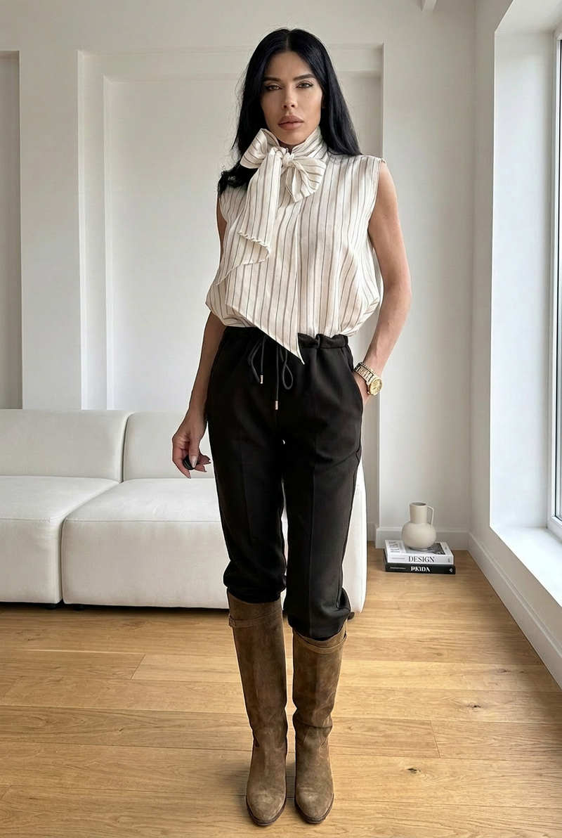 Панталон Ari in chocolate