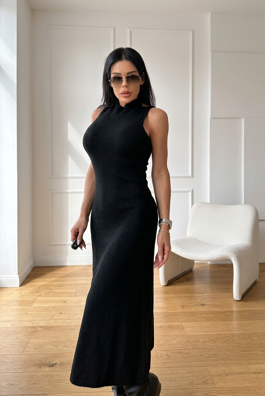 Pernelle Inapa Рокля Pernelle in Noir