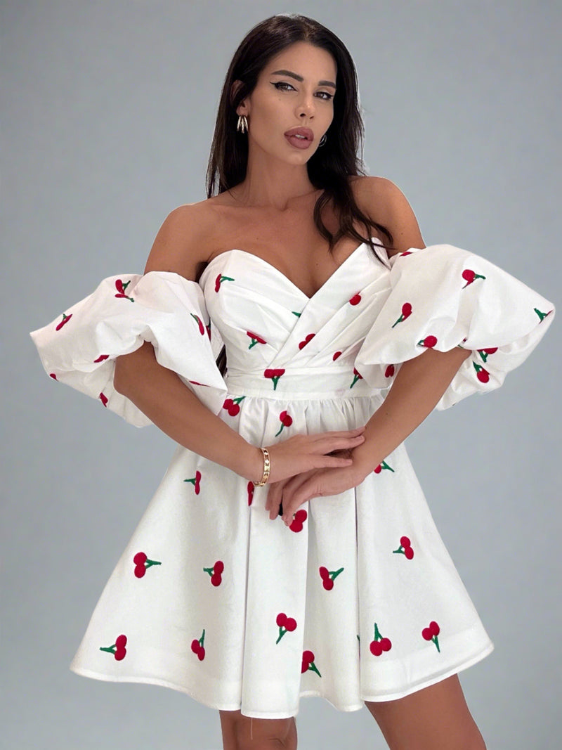 Рокля "Cherry " - REPLICA