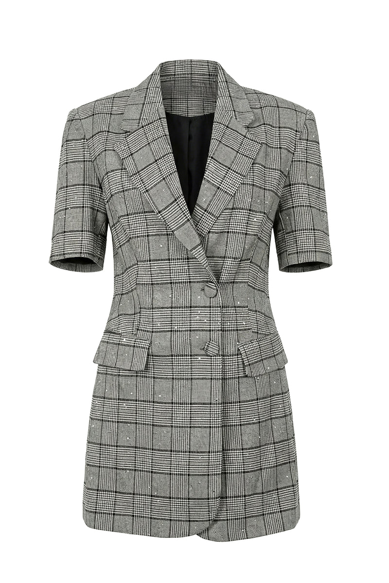 Рокля-сако London Check