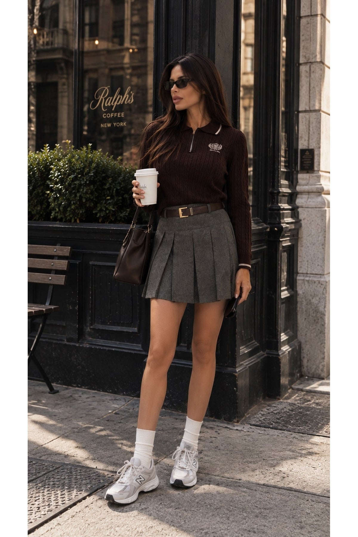 Блуза Alessia in brown