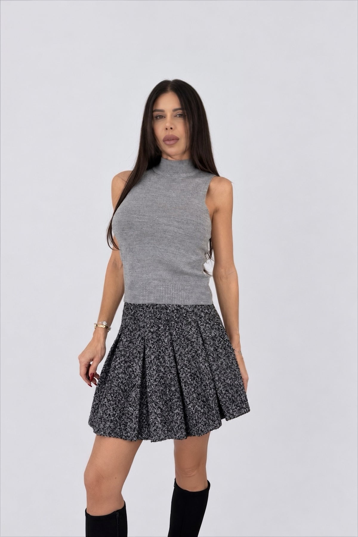 Top Complet in Grey