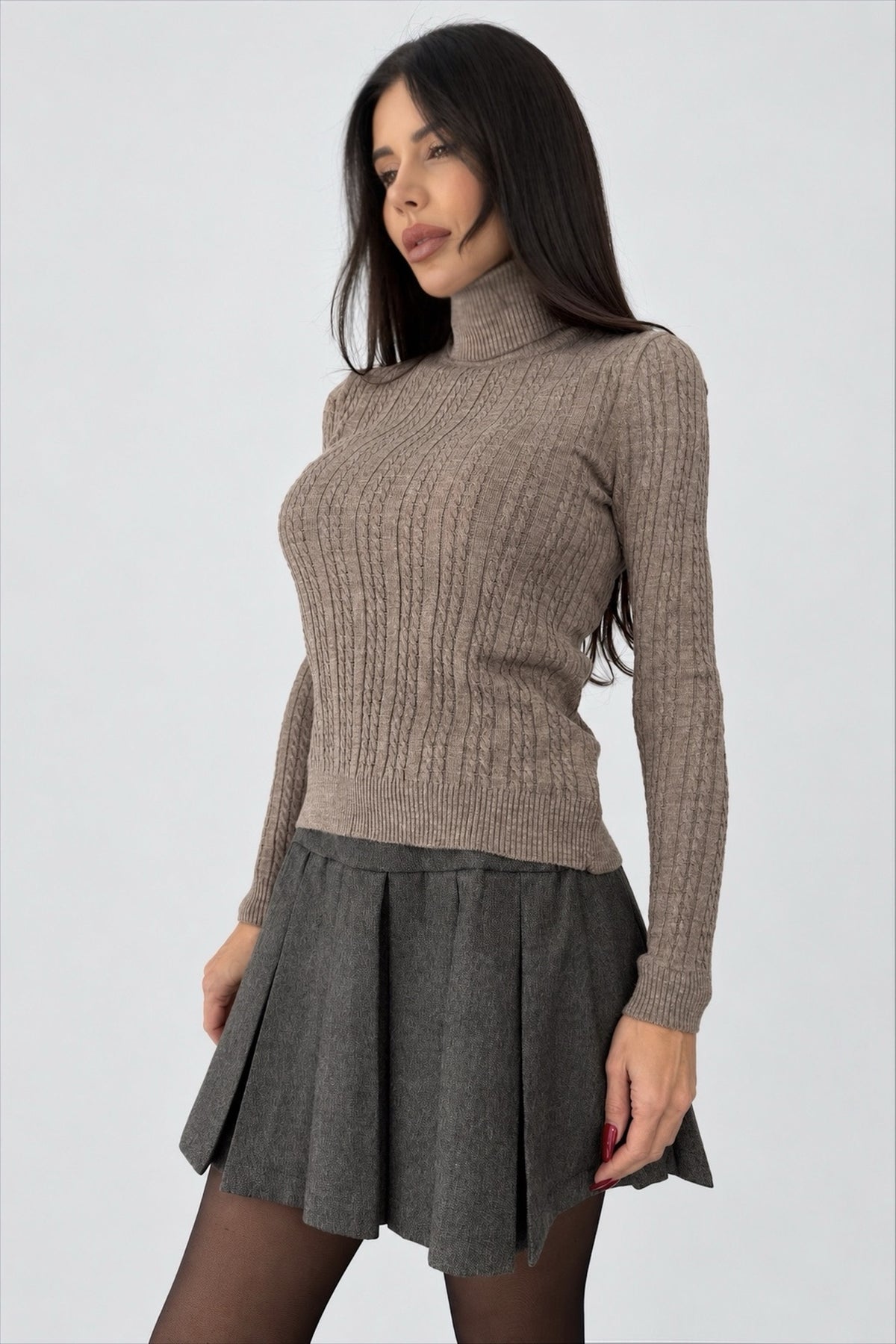 Top Henriette in Beige