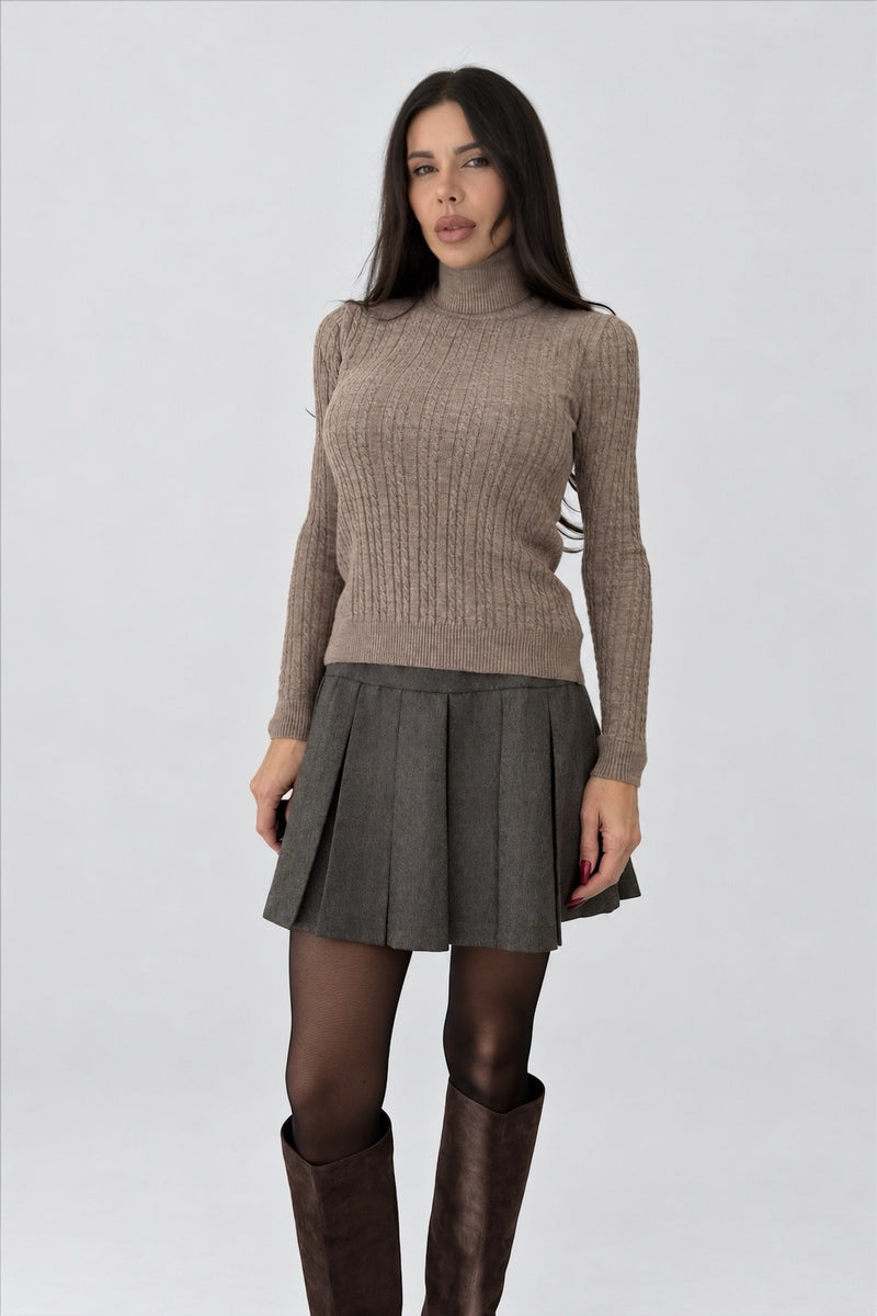 Top Henriette in Beige