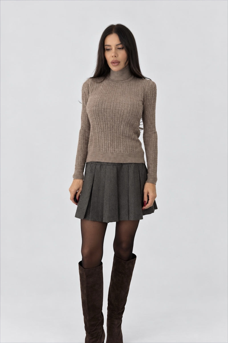 Top Henriette in Beige