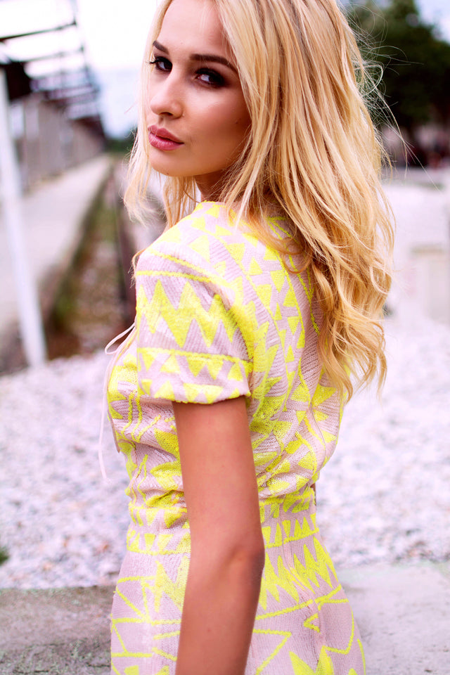 Рокля Neon Night - REPLICA