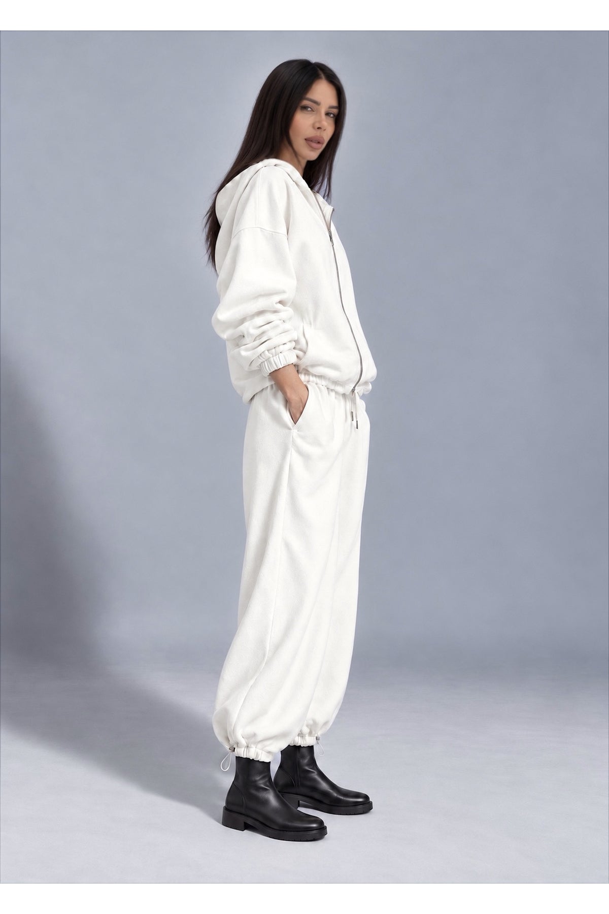 Панталон Adler in White