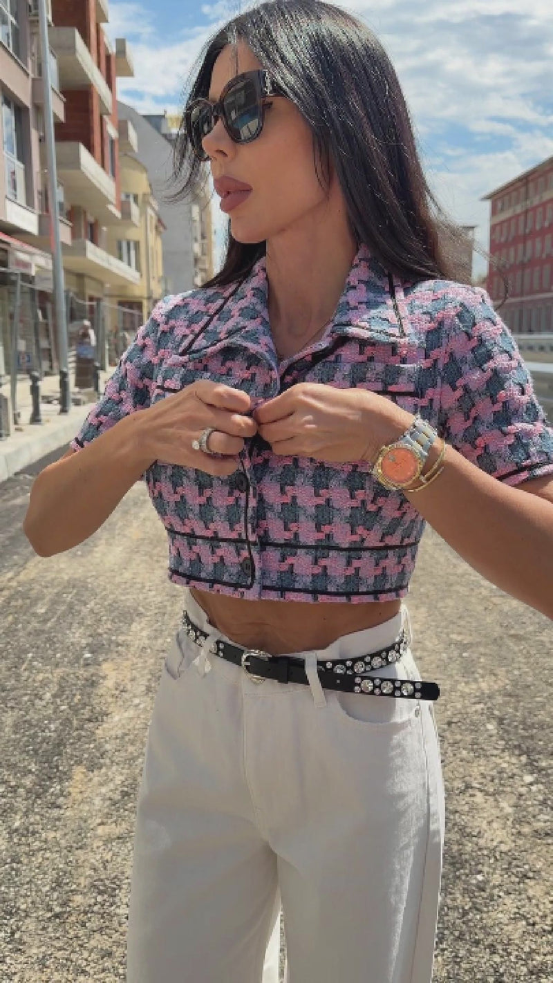 Кроп жакет Paris