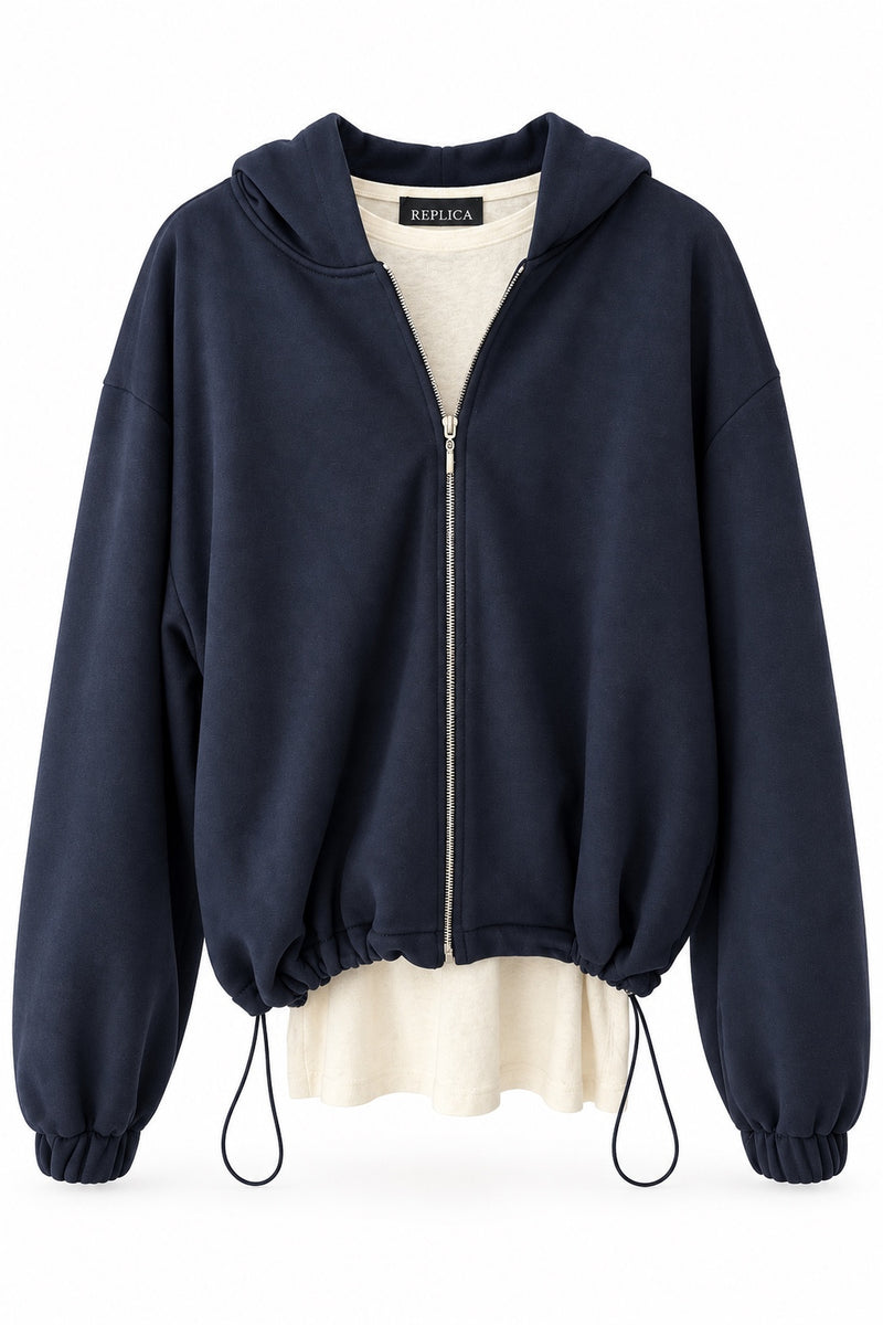 Яке Outer in Navy
