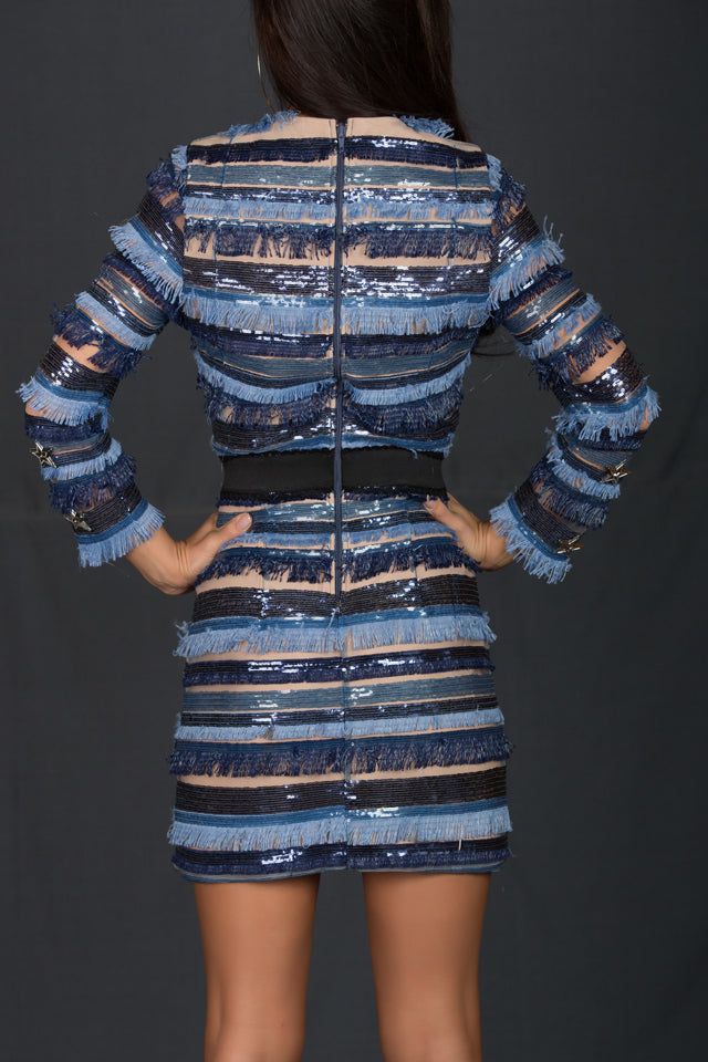 рокля Reina Denim - REPLICA